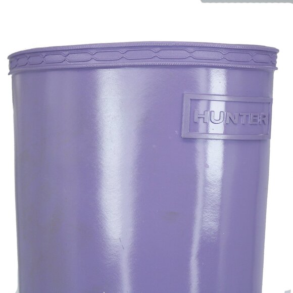 Hunter Women's Purple Original Tall Gloss Rain Boots Thistle: Size 6 US/37 EU - Picture 9 of 9